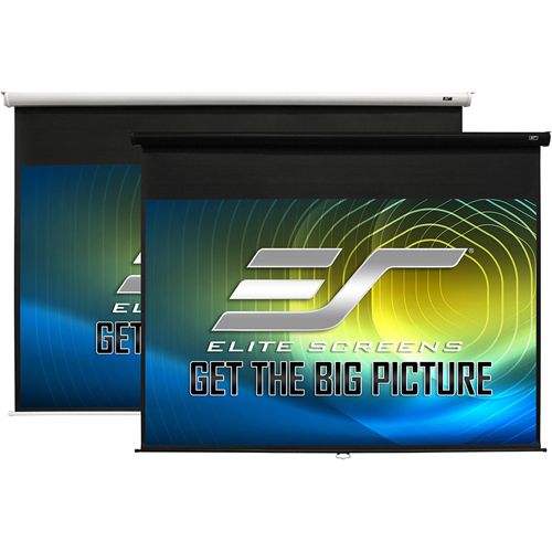 Elite sale Screens Manual B 100-INCH Manual Pull Down Projector Screen Diagonal 16:9